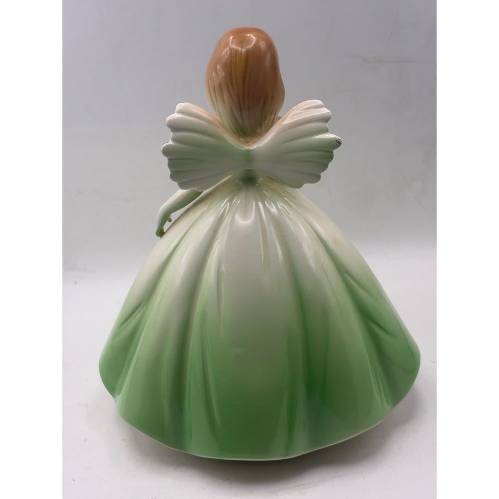 Josef Originals Birthday Girl 18th Birthday Angel Figurine Green Gold 651651 - Picture 4 of 8
